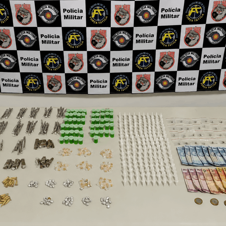 Jovem é flagrado com mais de 500 porções de drogas no Argollo Ferrão