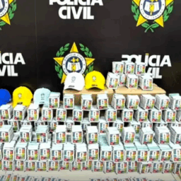 Polícia apreende mais de 200 mil figurinhas falsificadas da Copa do Mundo
