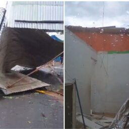 Temporal de domingo castiga Garça com alagamentos, erosão e destruição