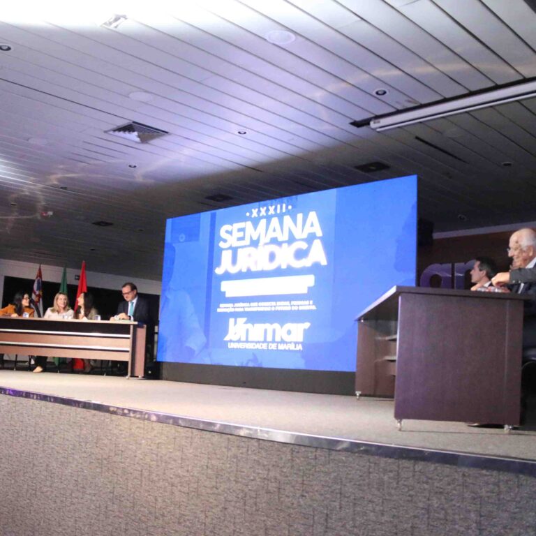 Semana Jurídica da Unimar começa com debates sobre Direito e sociedade