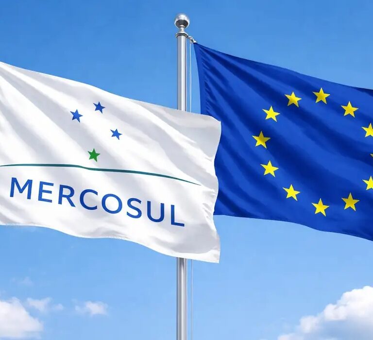 Acordo entre o Mercosul e a União Europeia entra em vigor após 26 anos