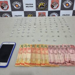 Adolescente é apreendido com quase 100 porções de crack durante ação em Garça