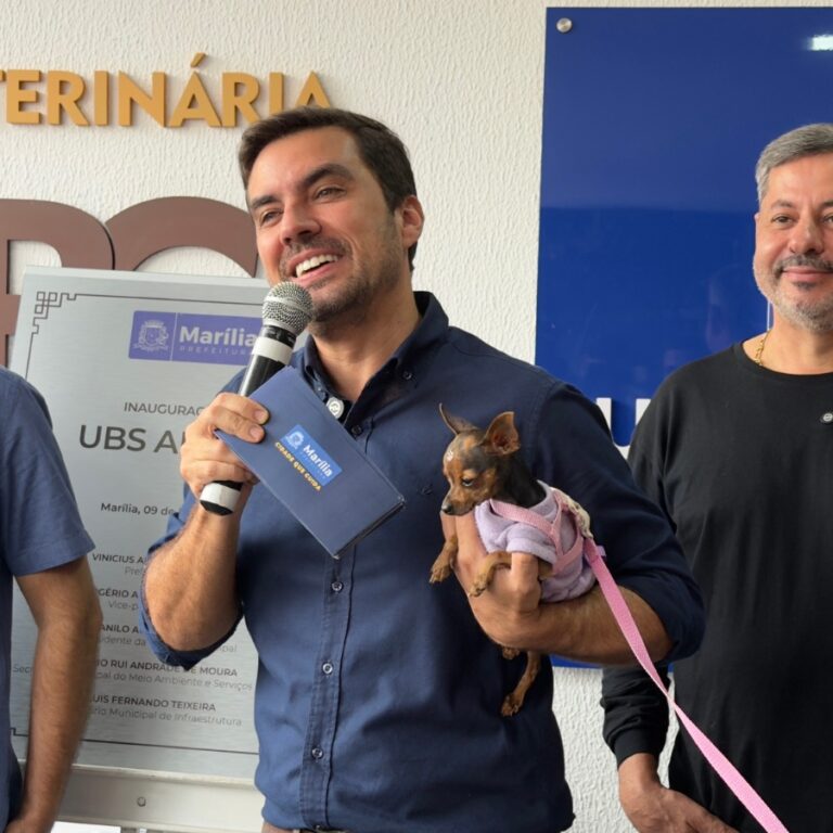 MN TV: Governo Vinicius inaugura primeira UBS Animal de Marília