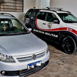 Reação policial em Marília apreende carro e objetos furtados em Garça