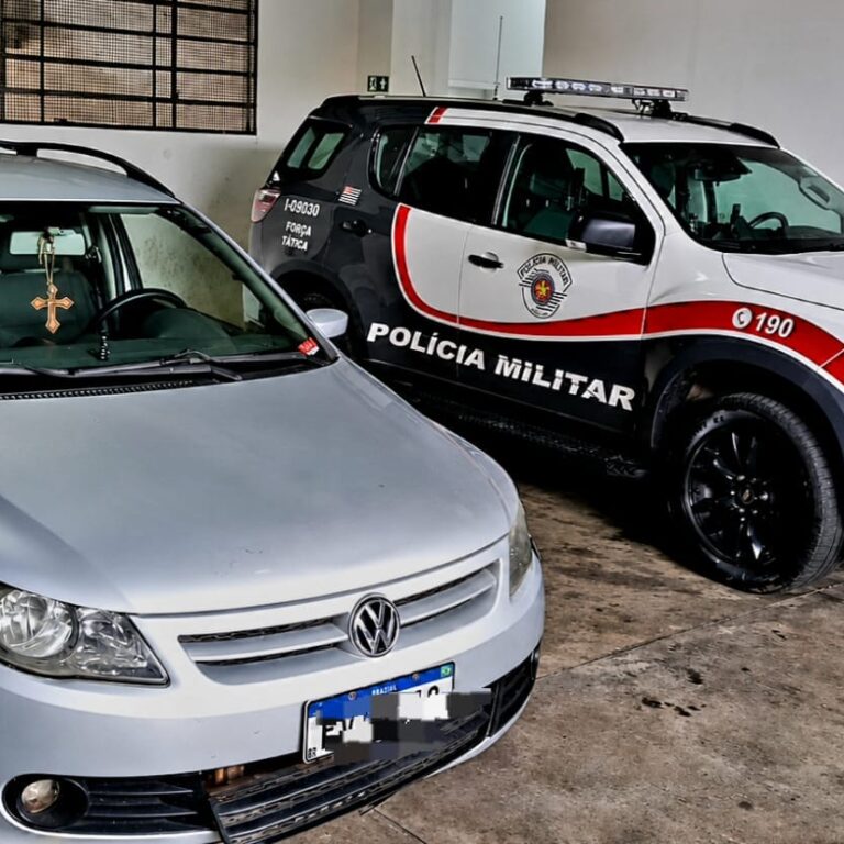 Reação policial em Marília apreende carro e objetos furtados em Garça