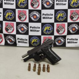 Ex-servidor do sistema prisional é preso com arma após ameaças à companheira