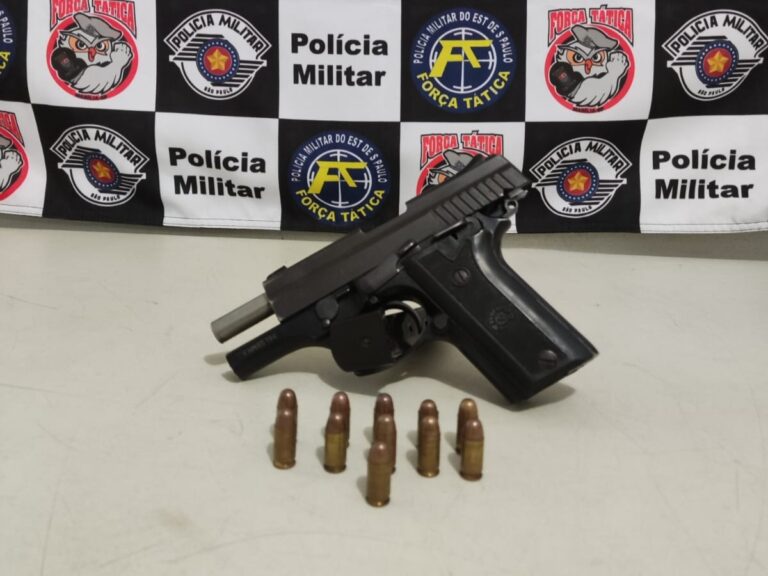 Ex-servidor do sistema prisional é preso com arma após ameaças à companheira