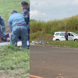 Motociclista morre após ser atingido por linha com cerol em Garça