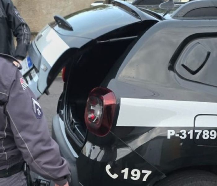 Homem é preso após roubo frustrado de televisor em loja de departamentos