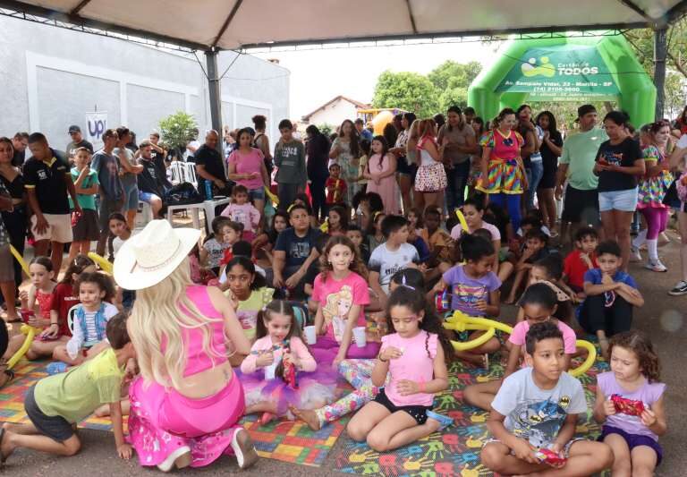 Espaço da Criança terá atrações culturais gratuitas em Padre Nóbrega neste domingo
