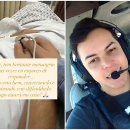 Curitibano, jovem sobrevivente de queda de avião recebe alta do HC