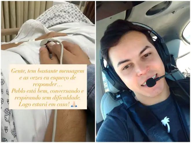 Curitibano, jovem sobrevivente de queda de avião recebe alta do HC