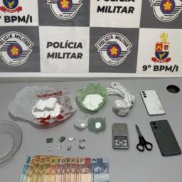 PM desarticula ponto de tráfico e prende dupla durante operação em Tupã