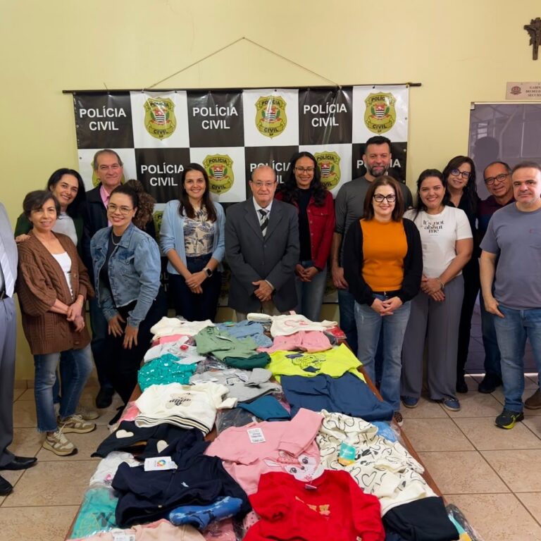 Polícia Civil realiza doação de agasalhos e reforça ação solidária em Tupã
