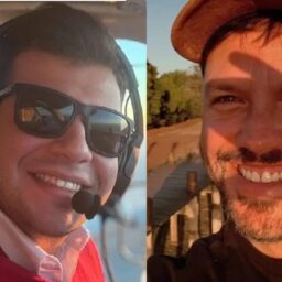 Marília e Jales se despedem de Henrique e Gabriel, vítimas do acidente aéreo