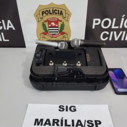 SIG prende em flagrante rapaz que tentava vender equipamentos de som furtados