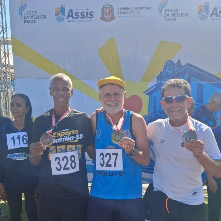 Marília conquista título do atletismo masculino e mantém 3º lugar no Jomi 2026