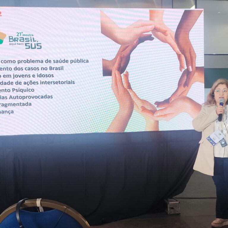 Trabalho de Marília sobre prevenção ao suicídio ganha destaque em congresso de saúde