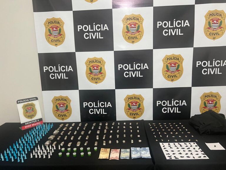 Dise prende dupla por tráfico; um dos suspeitos estava em liberdade condicional