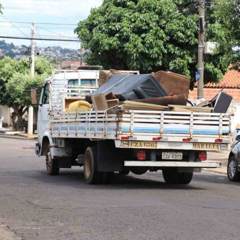 Prefeitura amplia Operação Cata-Treco para novos bairros da zona norte de Marília