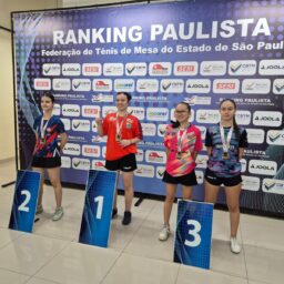 Tênis de Mesa de Marília fatura cinco medalhas e fica entre as melhores do Estado