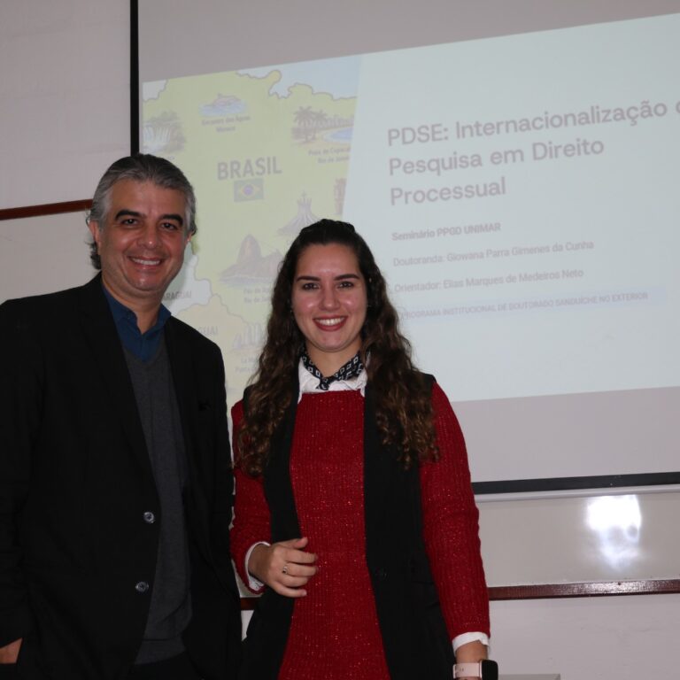 Doutoranda da Unimar conclui intercâmbio internacional em programa da Capes