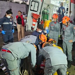 Adolescente cai em penhasco na zona norte de Marília e mobiliza resgate