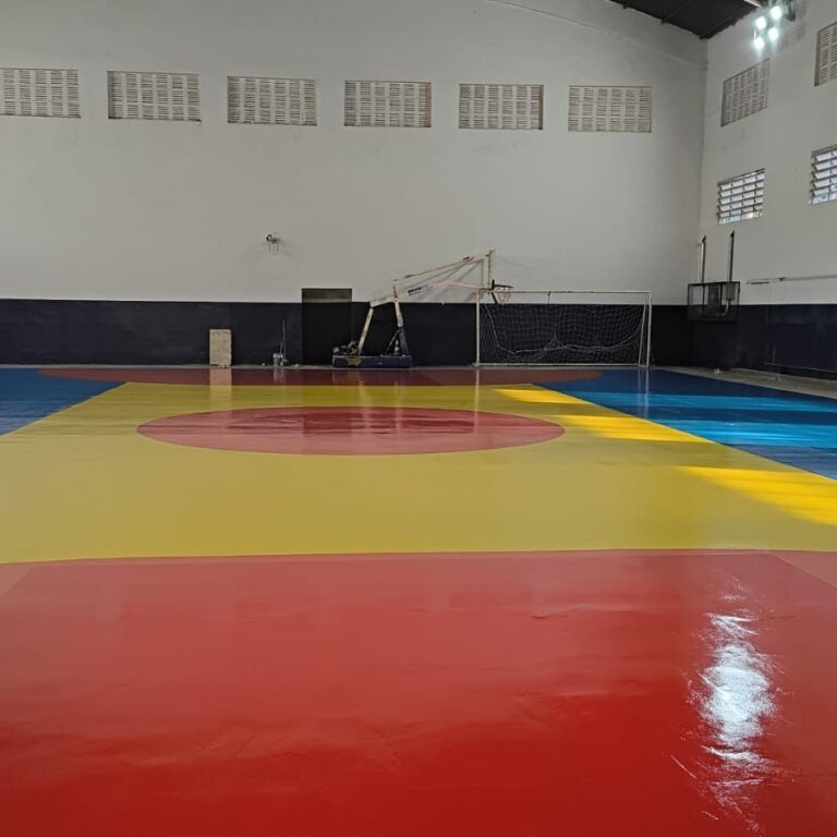 Ginásio da Amae II passa por revitalização após mais de 10 anos em Tupã