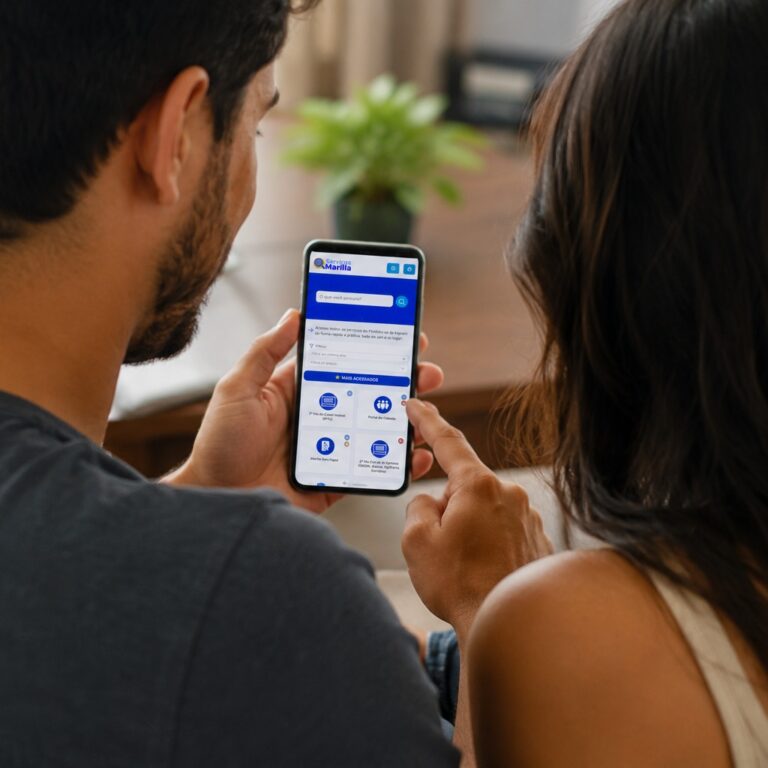 Serviços Marília: Plataforma digital facilita o dia a dia dos munícipes