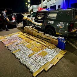 Polícia Rodoviária prende homem com 349 quilos de drogas em Guarantã