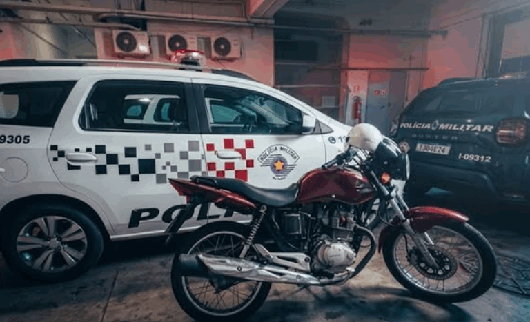 Polícia Militar prende jovem e recupera moto furtada em Marília