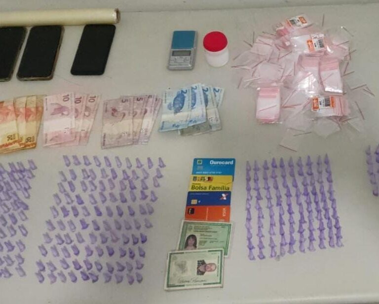 Ação da Polícia Civil prende três por tráfico e apreende cocaína em Garça