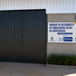 Marília inaugura 1ª unidade para receber embalagens vazias de agrotóxicos
