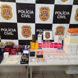 Casal é preso com medicamentos proibidos e produtos estrangeiros sem nota fiscal em Lins