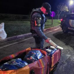 Bolivianos são presos com cocaína e folhas de coca em ônibus abordado em Palmital