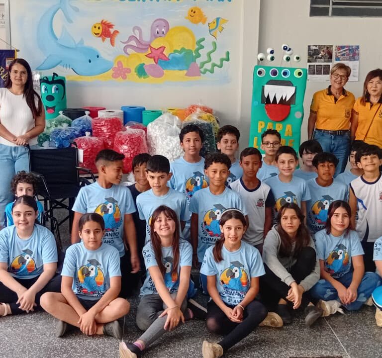 Escola de Marília transforma coleta de recicláveis em ações de solidariedade