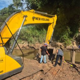 Prefeitura de Marília inicia reconstrução da Ponte da Vacaria em Avencas