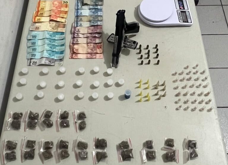 PM prende homem e apreende adolescente por tráfico de drogas em Marília