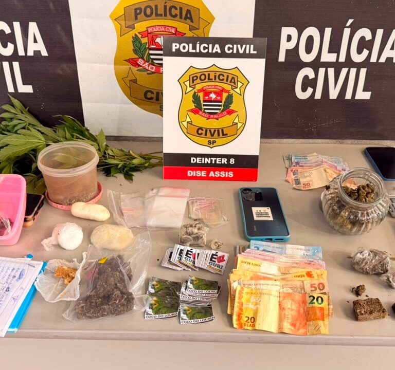 Operação Saturação prende 11 pessoas suspeitas de integrar quadrilha do tráfico em Assis