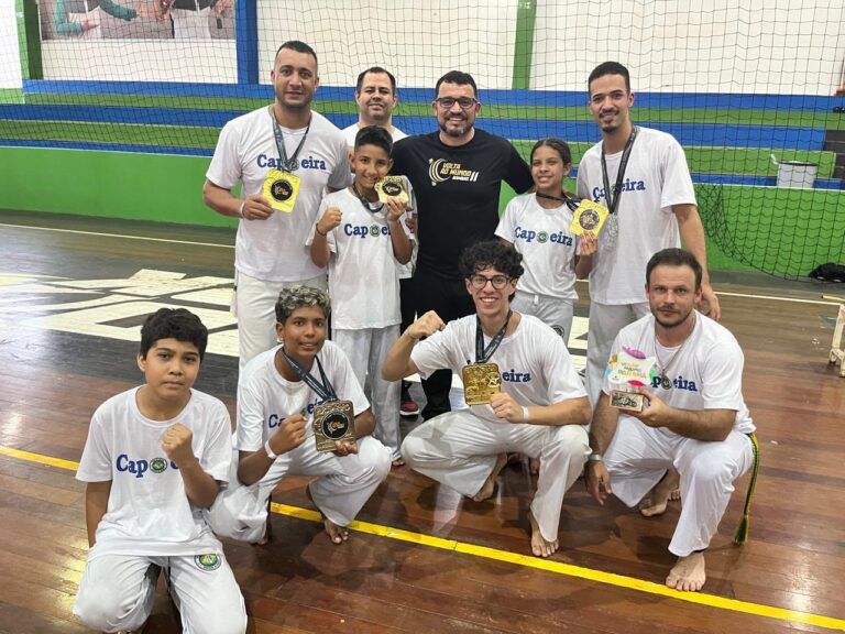 Capoeira de Marília conquista seis medalhas e garante vagas para torneio no Rio