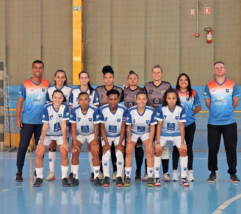Time de futsal feminino de Marília estreia com vitória na Liga Paulista