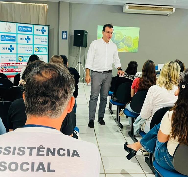 Marília capacita servidores para fortalecer rede de escuta especializada