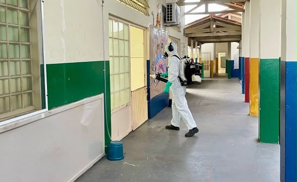 Prefeitura realiza nebulização contra dengue na região da UBS Planalto