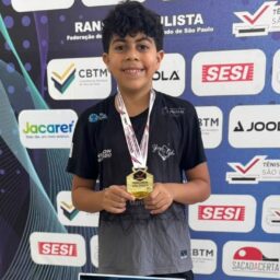 Marília conquista cinco pódios no Ranking Paulista de Tênis de Mesa em Jacareí